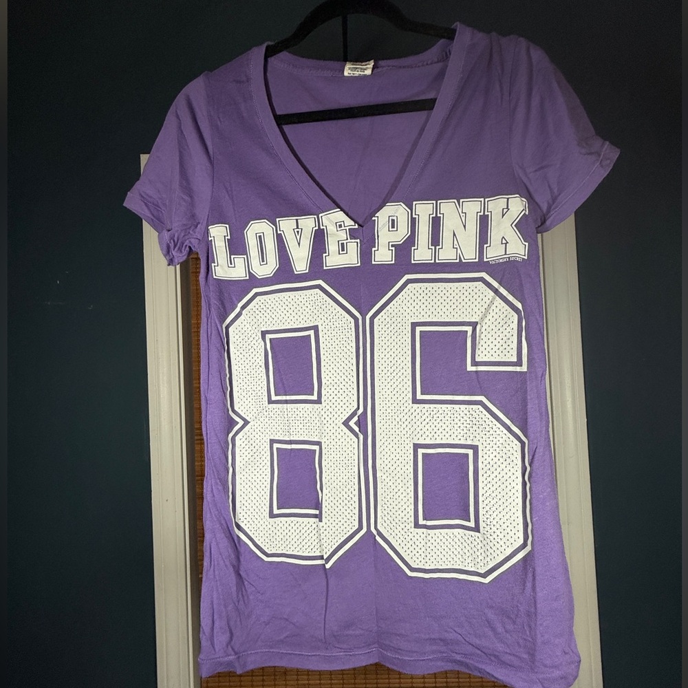 Victoria's Secret Pink Purple Tee